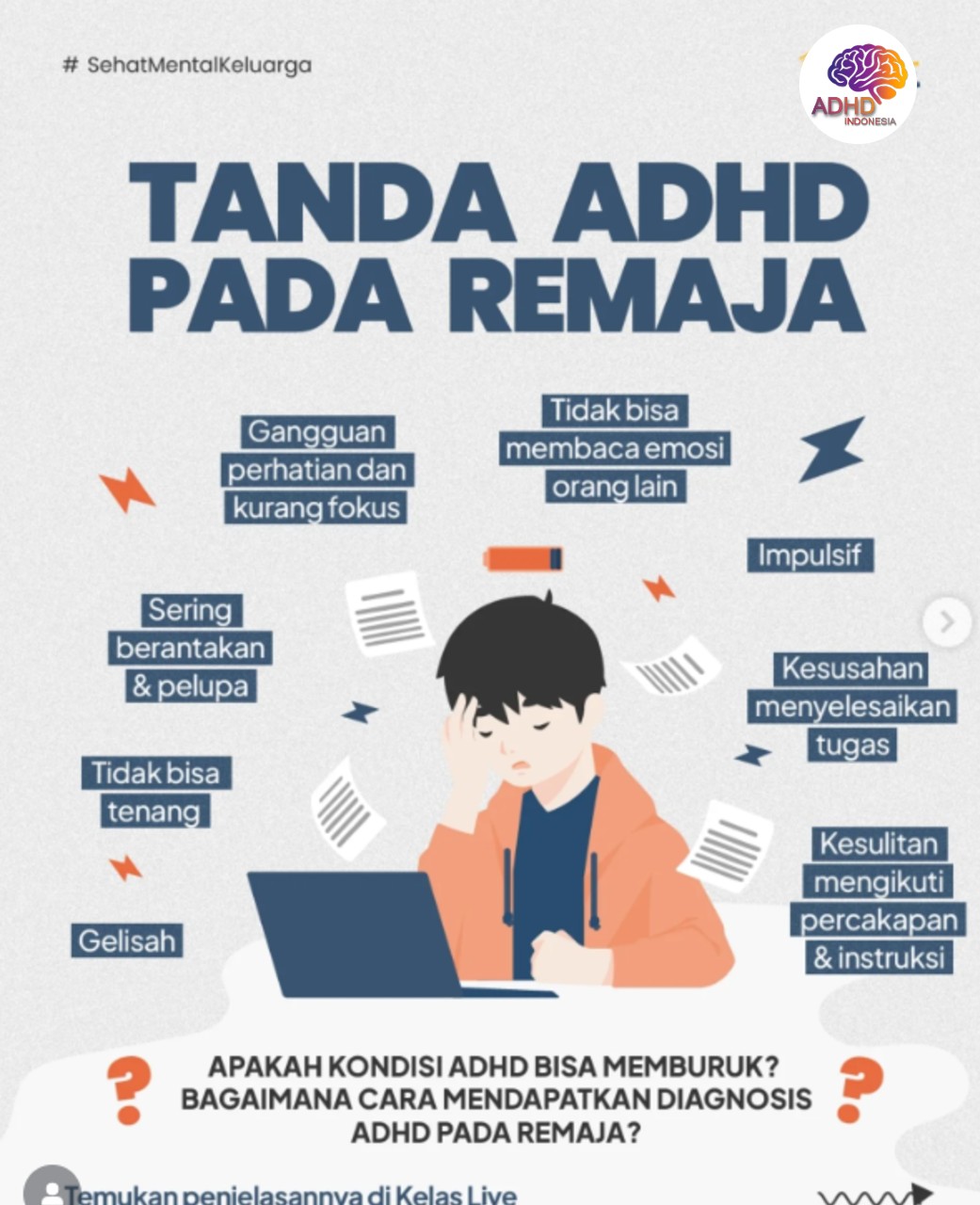 Screening ADHD Non-Diagnostik: Edukasi Awal bagi Orang Tua di Kabupaten Toba